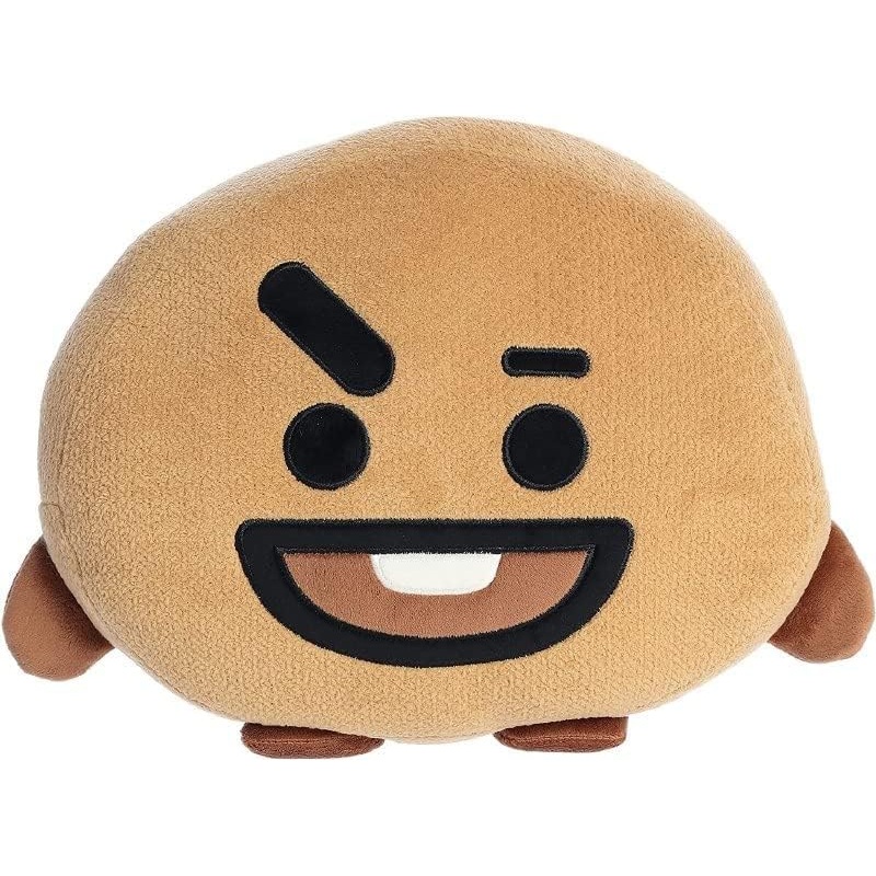 Aurora Lovable Bt21 Shooky Stuffed Animal - Collectible Fun - Delightful Cuteness - Brown 12 Inches