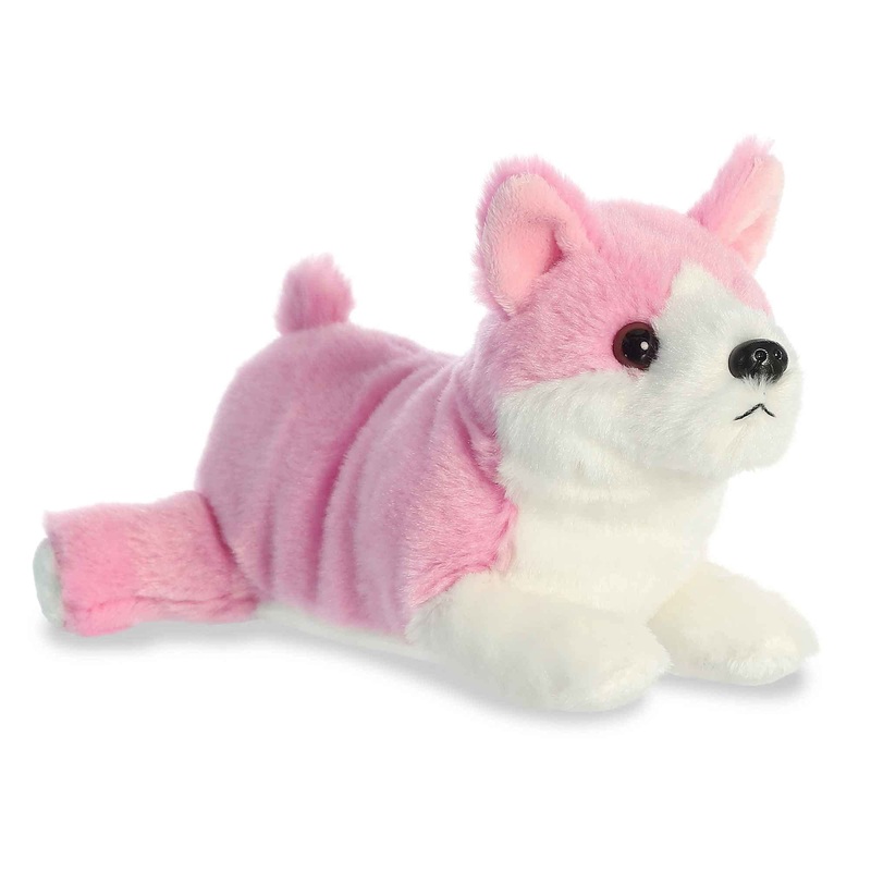 Aurora - Mini Flopsie - 8' Rose Corgi
