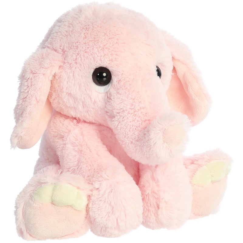 Aurora Playful Lil Benny Phant Baby Stuffed Animal - Soft & Cuddly Toy - Imaginative Play - Pink 10 Inches