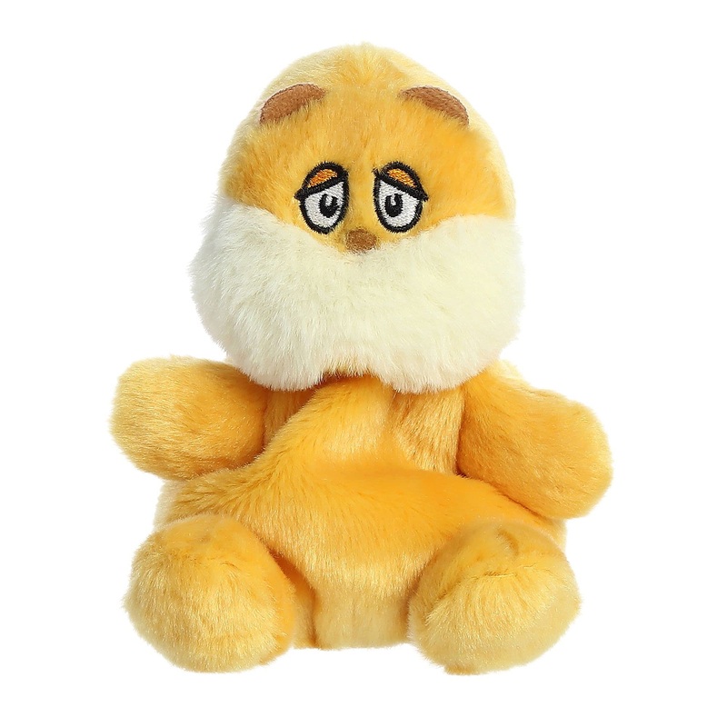 Aurora Whimsical Dr. Seuss Palm Pals The Lorax Stuffed Animal - Magical Storytelling - Officially Licensed - Orange 5 Inches