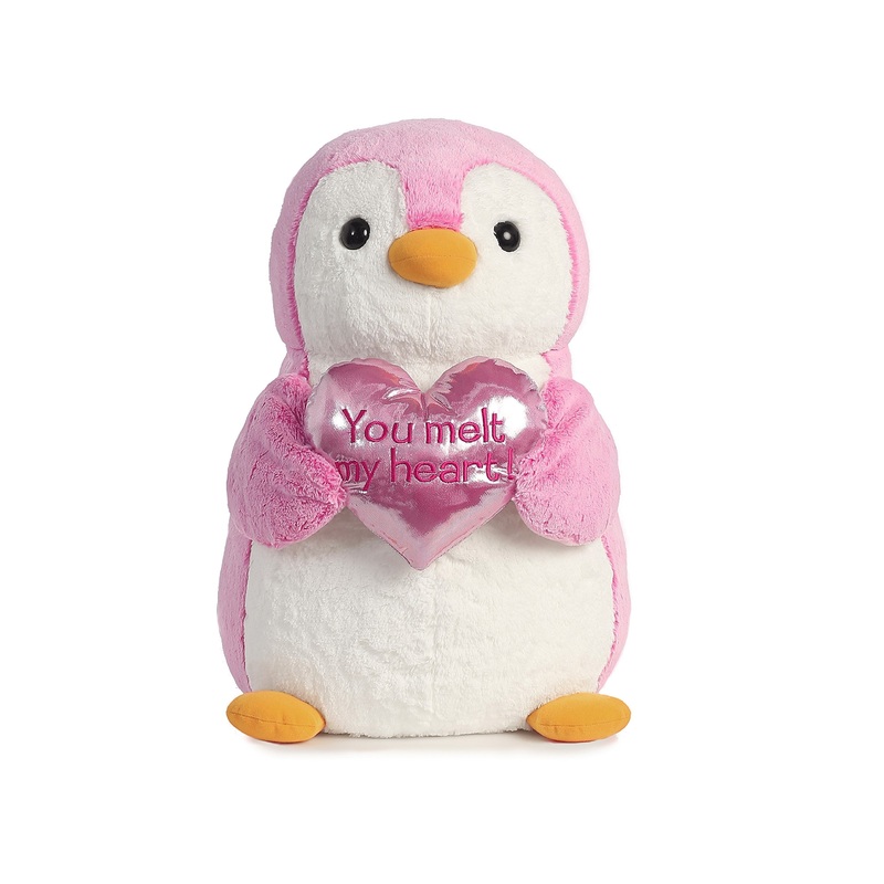 Aurora World You Melt My Heart Pompom Penguin Plush