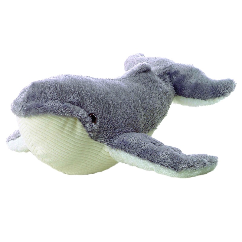 Aurora Adorable Mini Flopsie Ahab Stuffed Animal - Playful Ease - Timeless Companions - Gray 8 Inches