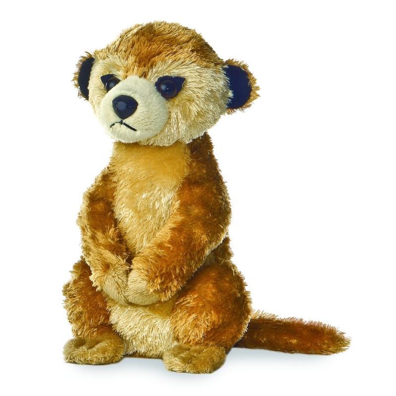 Aurora Adorable Mini Flopsie Meerkat Ii Stuffed Animal - Playful Ease - Timeless Companions - Brown 8 Inches