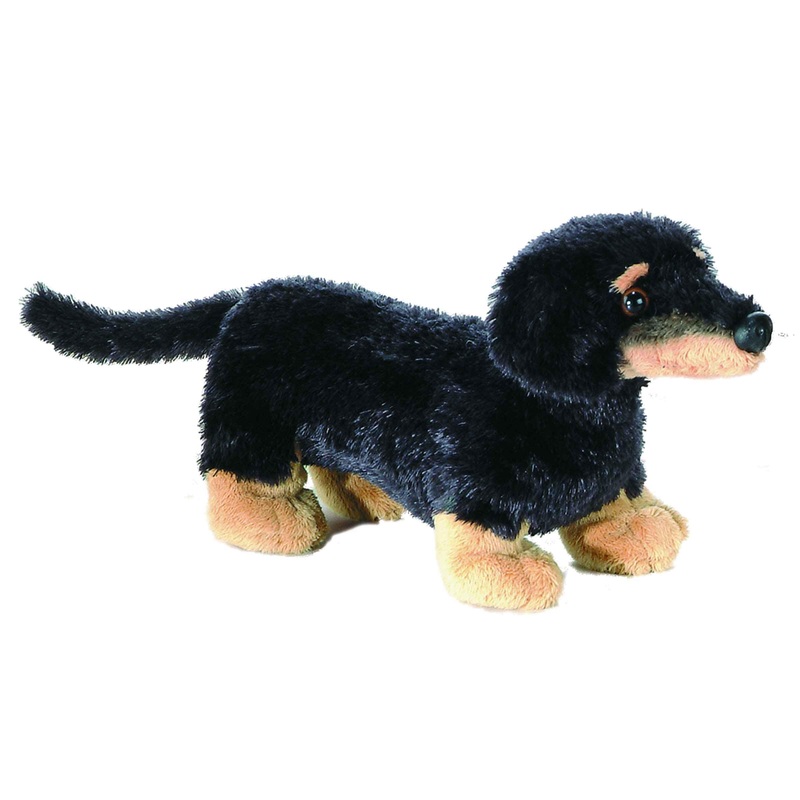 Aurora Adorable Mini Flopsie Vienna Stuffed Animal - Playful Ease - Timeless Companions - Black 8 Inches
