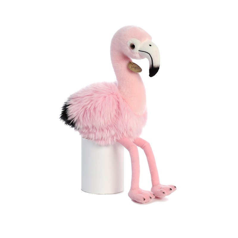 Aurora Adorable Miyoni Andean Flamingo Stuffed Animal - Lifelike Detail - Cherished Companionship - Pink 10 Inches