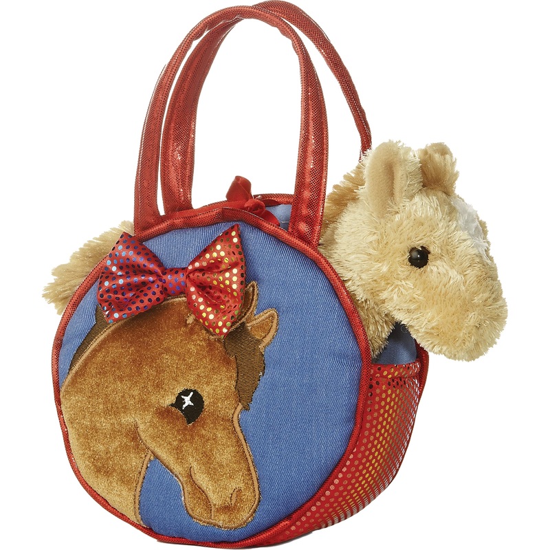 Aurora Fashionable Fancy Pals Pretty Pony Stuffed Animal - On-The-Go Companions - Stylish Accessories - Multicolor 7 Inches