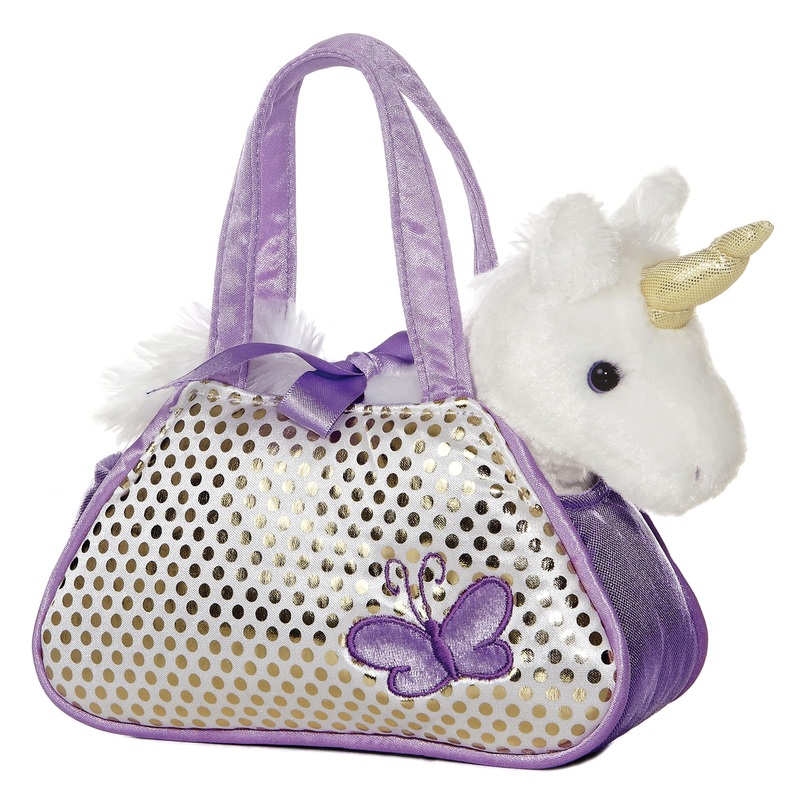 Aurora Unicorn Fancy Pals Purse With 8' Unicorn