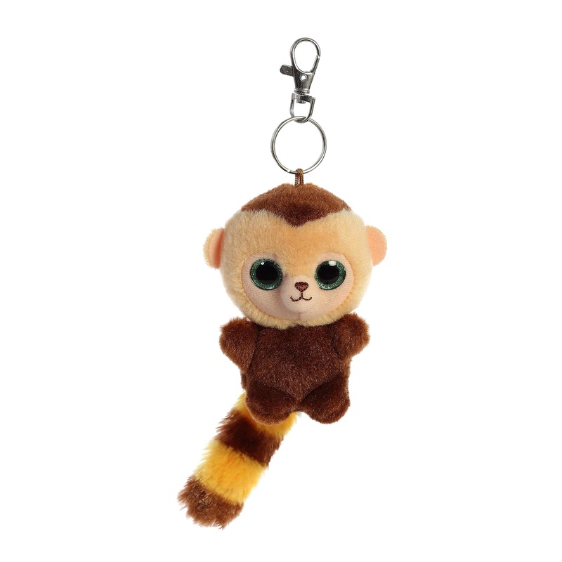 Aurora Vibrant Yoohoo Roodee Stuffed Animal - Eye-Catching Display - Whimsical Cuteness - Brown 3.5 Inches