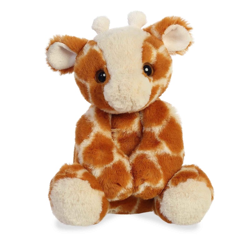 Aurora Adorable Flopsie Gio Giraffe Stuffed Animal - Playful Ease - Timeless Companions - Orange 12 Inches