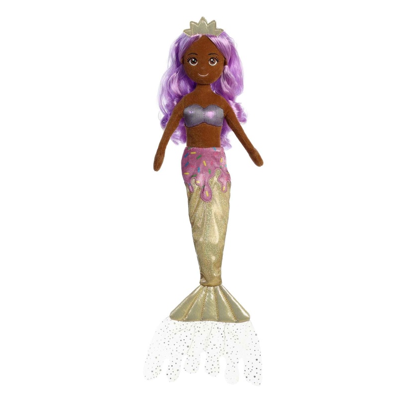 Aurora Enchanting Sea Sparkles Sprinkle Sparkles Blueberry Stuffed Doll - Imaginative Play - Magical Companions - Purple 18 Inches