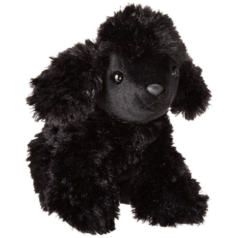 Aurora Mini Flopsie Fifi Black Poodle Dog Plush 8 Inch Super Soft Cuddly Material Stuffed Animal Dog