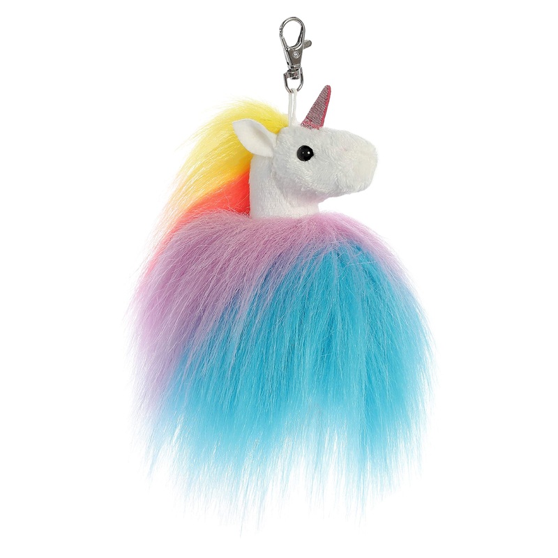 Aurora - Sparkle Tales - 5' Twirly Unicorn Keyclip