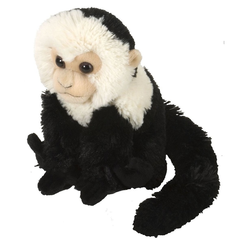Wild Republic Capuchin Plush, Stuffed Animal, Plush Toy, Gifts For Kids, Cuddlekins 8 Inches, Multi (12274)