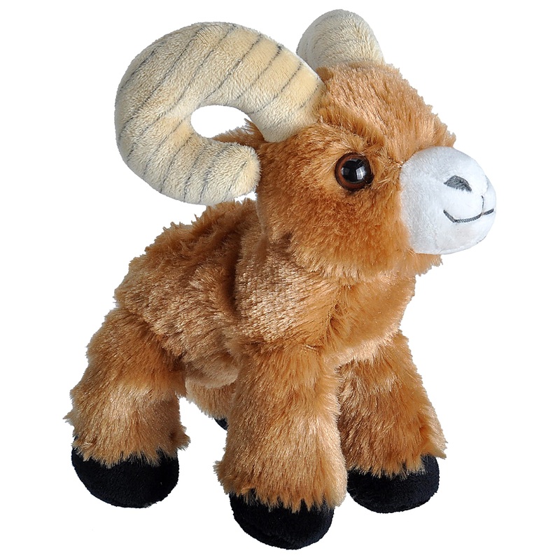Wild Republic Bighorn Sheep Plush, Stuffed Animal, Plush Toy, Gifts For Kids, HugEms 7'