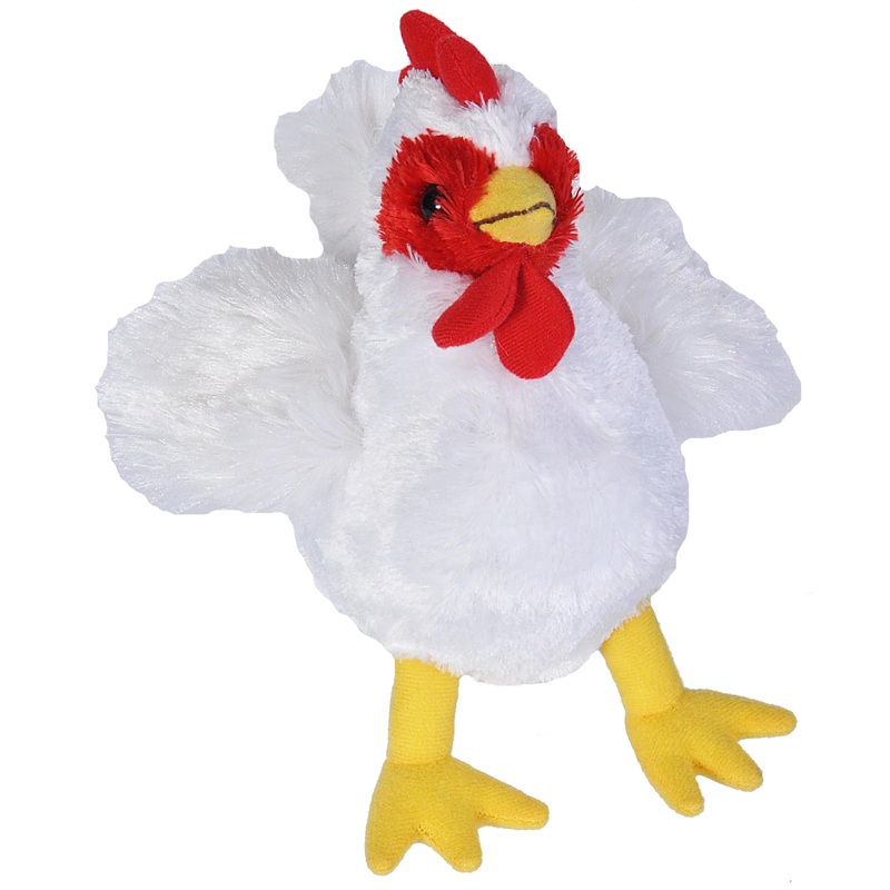 Wild Republic Chicken Plush, Stuffed Animal, Plush Toy, Gifts For Kids, HugEms 7'