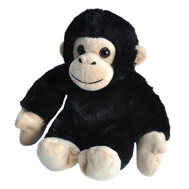 Wild Republic Chimp Plush, Stuffed Animal, Plush Toy, Gifts For Kids, HugEms 7 Inches