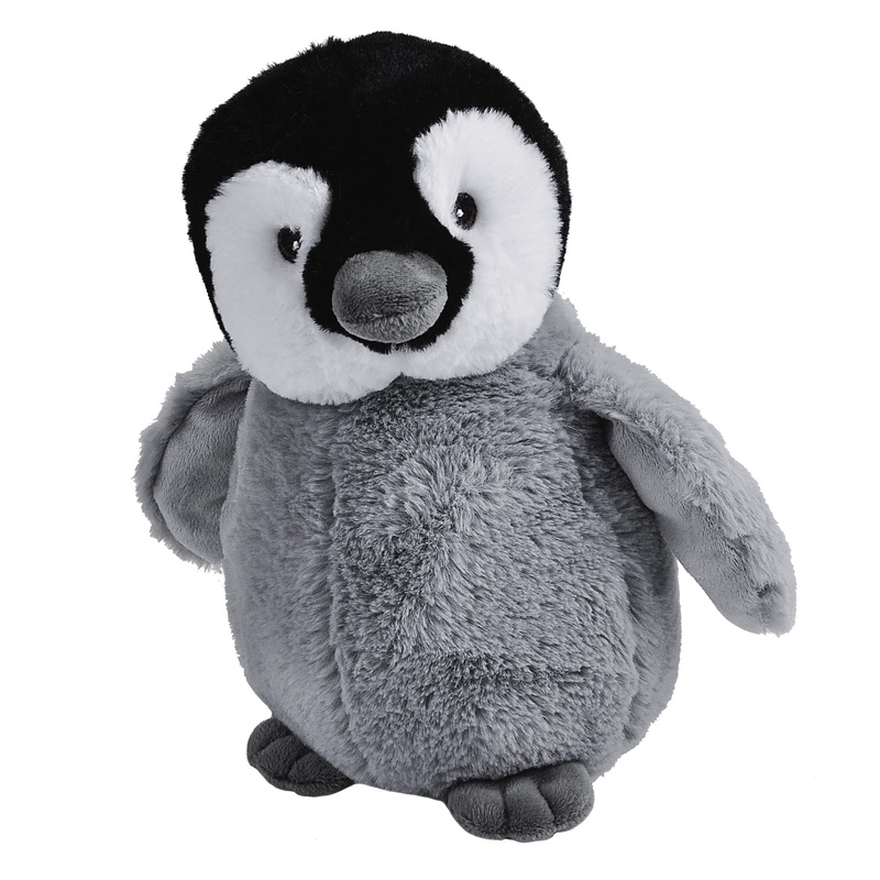 Wild Republic Ecokins Penguin Chick Stuffed Animal 12 Inch, Eco Friendly Gifts For Kids, Plush Toy, Handcrafted Using 16 Recycled Plastic Water Bottles
