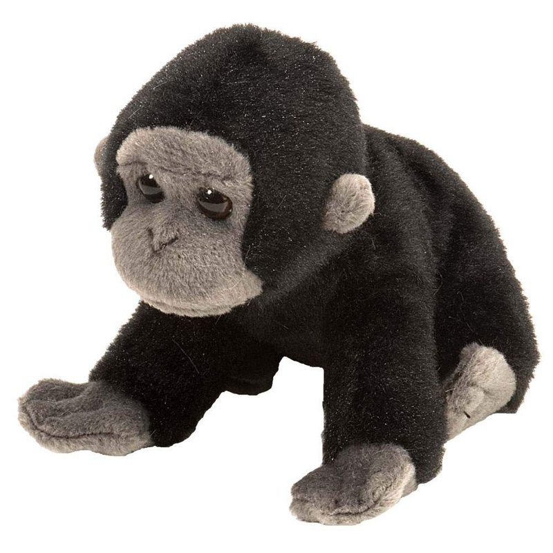 Wild Republic Gorilla Plush, Stuffed Animal, Plush Toy, Gifts For Kids, Pocketkins 5'
