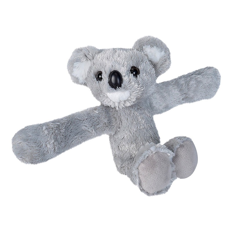 Wild Republic Huggers, Koala Plush Toy, Slap Bracelet, Stuffed Animal, Kids Toys, 8', Model:21093