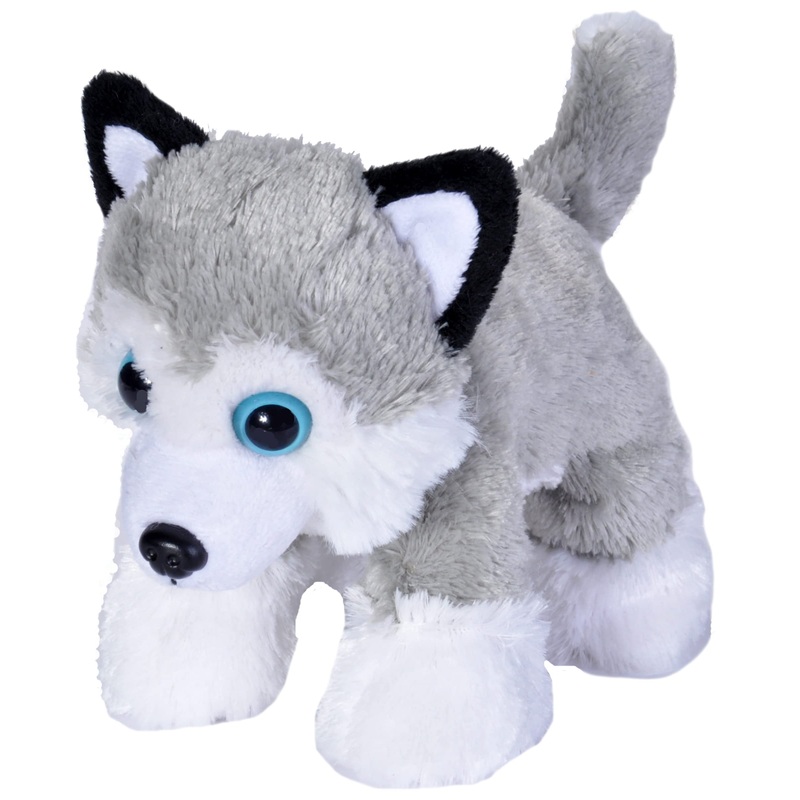 Wild Republic Husky Plush, Stuffed Animal, Plush Toy, Gifts For Kids, HugEms 7