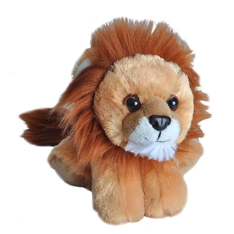 Wild Republic Lion Plush, Stuffed Animal, Plush Toy, Gifts For Kids, HugEms 7'