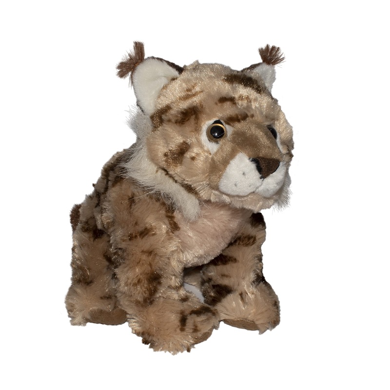 Wild Republic Lynx Baby Plush, Stuffed Animal, Plush Toy, Gifts For Kids, Cuddlekins, 8 Inches