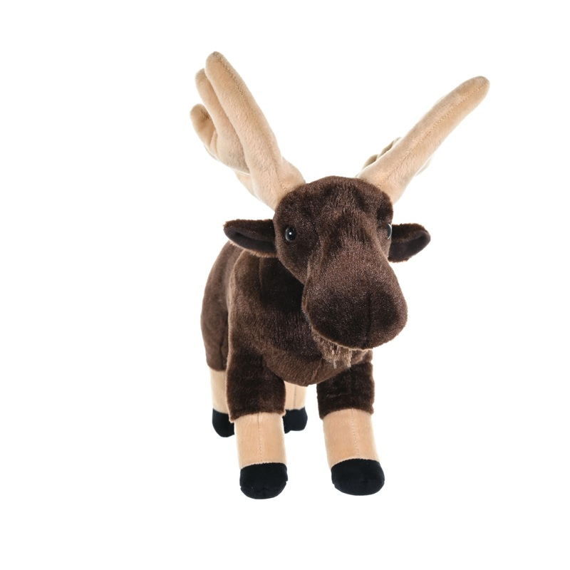 Wild Republic Moose Plush, Stuffed Animal, Plush Toy, Gifts For Kids, Cuddlekins 12'