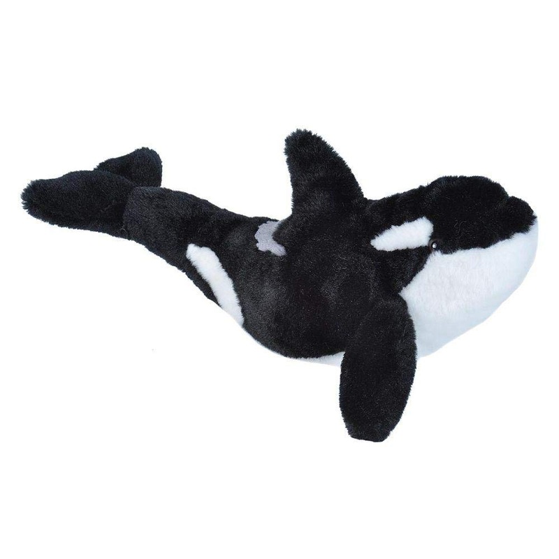 Wild Republic Orca Plush, Stuffed Animal, Plush Toy, Gifts For Kids, Cuddlekins 13 Inches