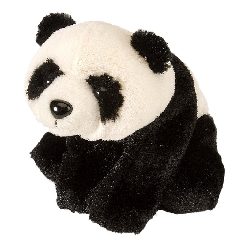 Wild Republic Panda Plush, Stuffed Animal, Plush Toy, Gifts For Kids, Cuddlekins 8 Inches,Black&White