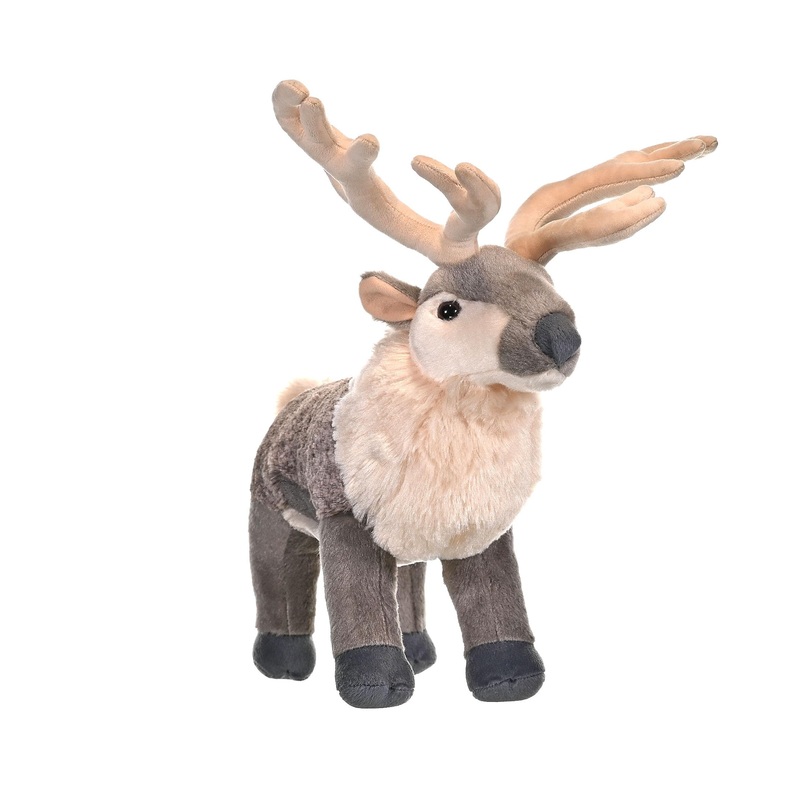 Wild Republic Reindeer Plush, Stuffed Animal, Plush Toy, Kids Gifts, Animal Plush, 12-Inches