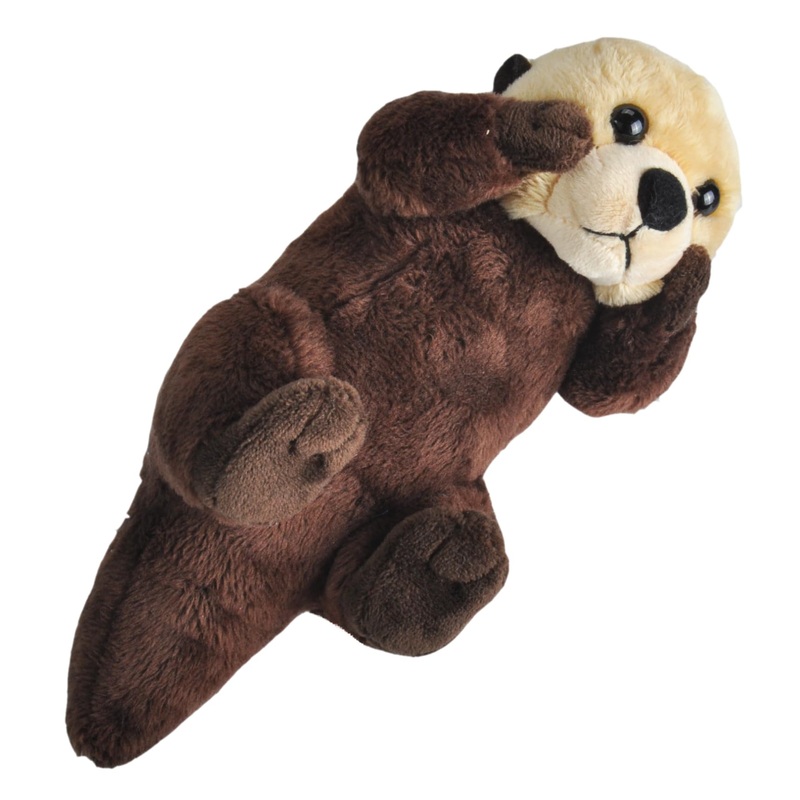 Wild Republic Wild Calls Sea Otter Plush, Stuffed Animal, Plush Toy, Kids Gifts, Zoo Animal, 8'