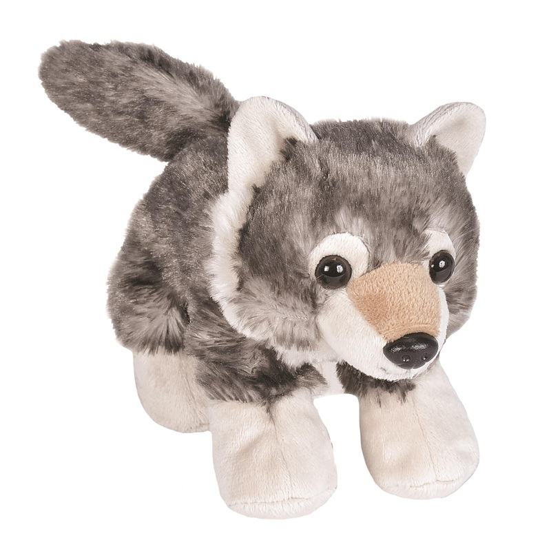 Wild Republic Wolf Plush, Stuffed Animal, Plush Toy, Gifts For Kids, HugEms 7'