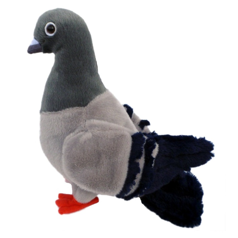 Adore 12'' Homer The Pigeon Plush Stuffed Animal Toy