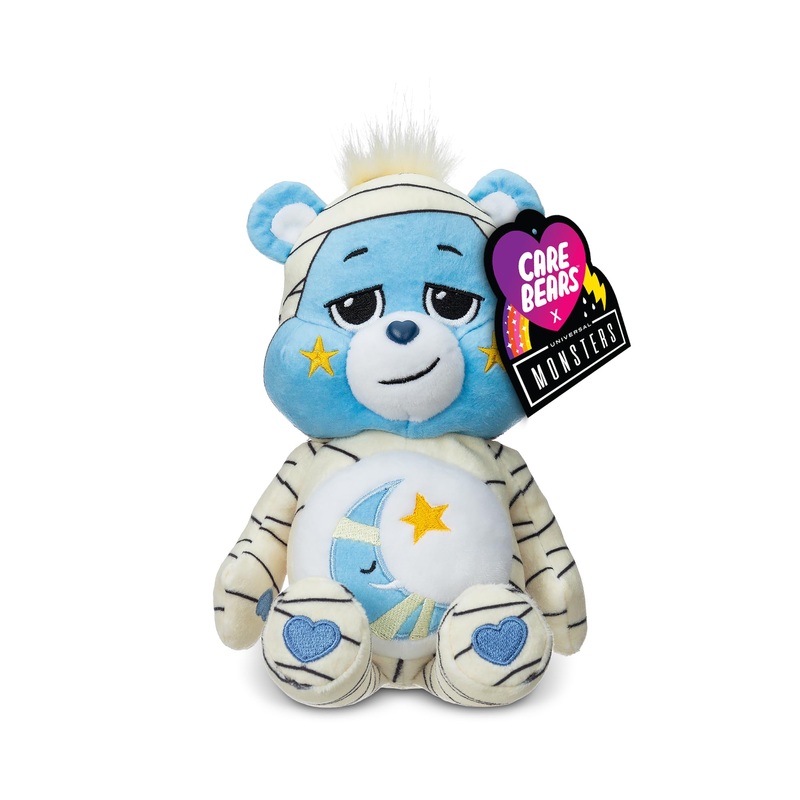 Care Bears Universal Monsters 9'' Fun Size Plush - Bedtime Bear As The Mummy - Soft, Huggable Plushie, Stuffed Animal For Girls
