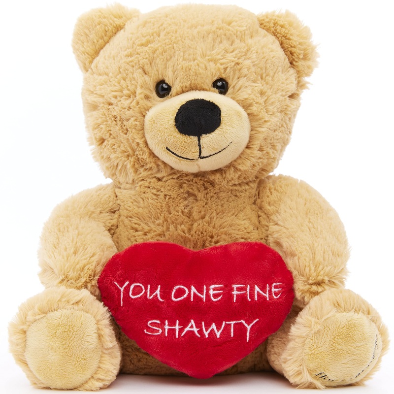Hollabears 10'' You One Fine Shawty Plush Teddy Bear Funny