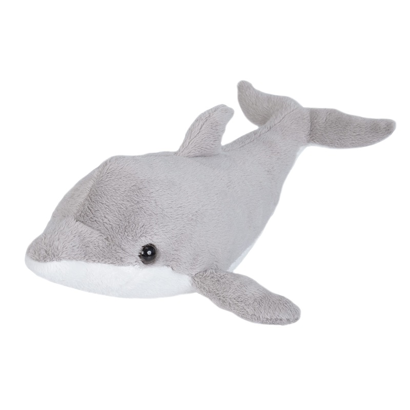 Wild Republic Dolphin Plush, Stuffed Animal, Plush Toy, Gifts For Kids, Sea Critters 11 Inches