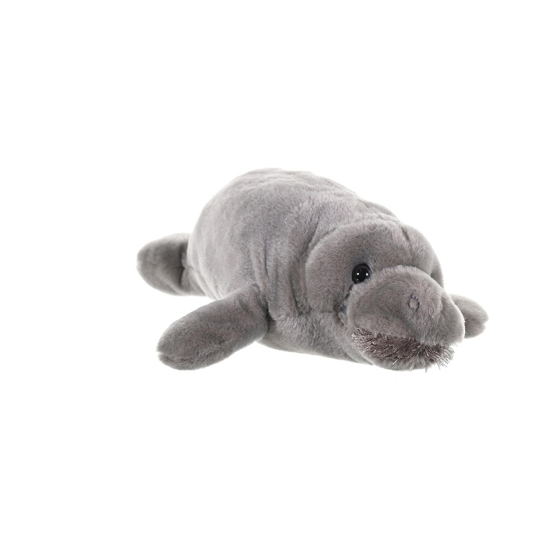 Wild Republic Manatee Plush, Stuffed Animal, Plush Toy, Gifts For Kids, Cuddlekins 10 Inches