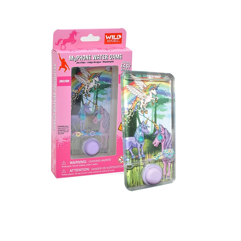 Wild Republic My Phone Water Game Unicorn Design, Gift For Kids, Great For Hours Of Independent Play, 15'