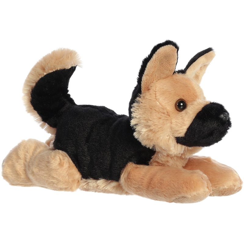 Aurora Adorable Flopsie Bismarck Stuffed Animal - Playful Ease - Timeless Companions - Black 12 Inches