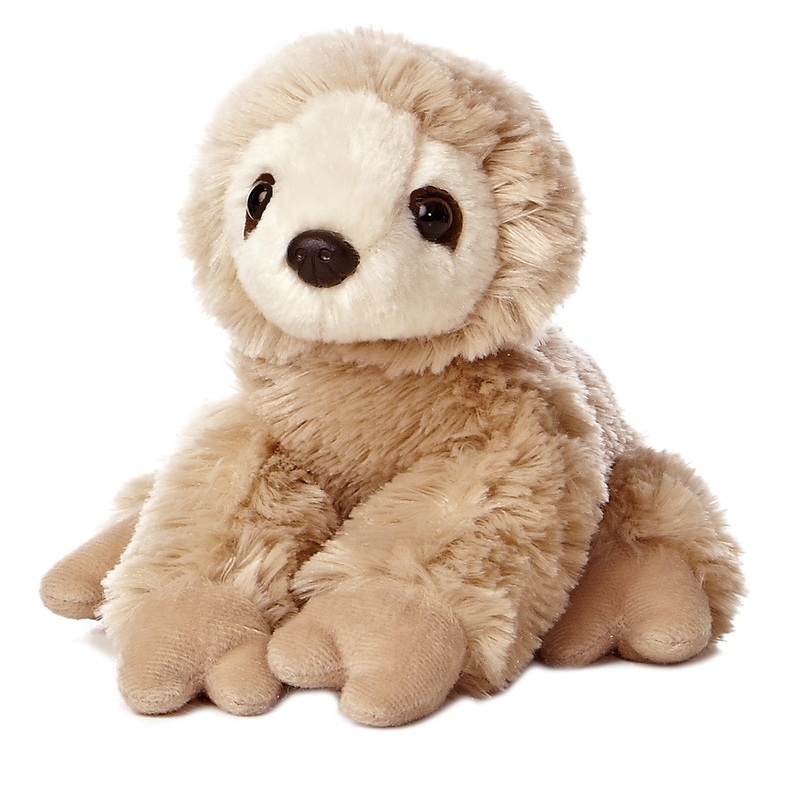 Aurora - Mini Flopsie - 8' Sloth, Beige