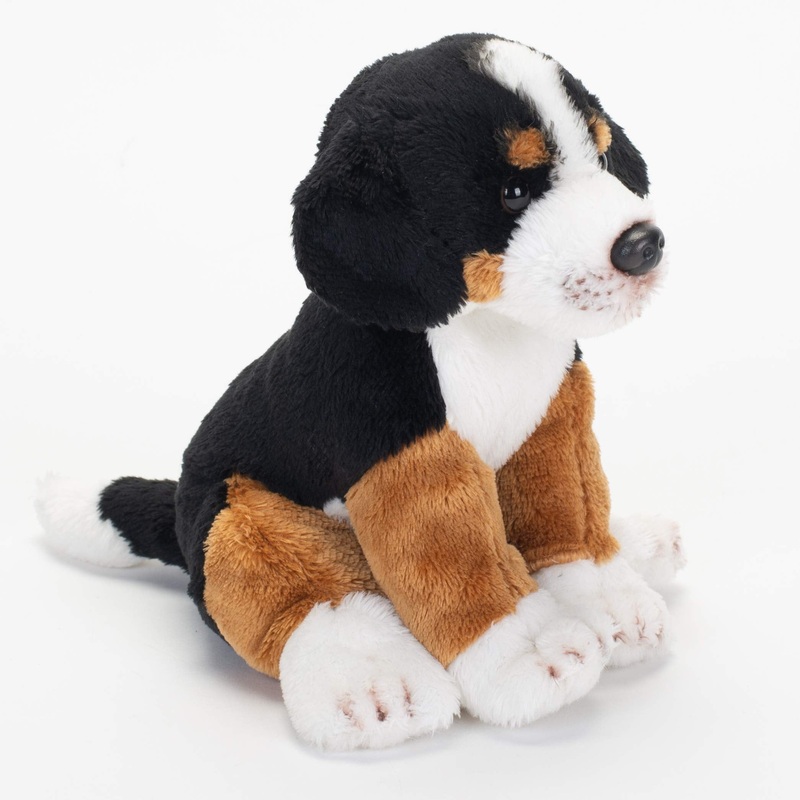 Demdaco Bernese Mountain Dog Children'S Plush Beanbag Stuffed Animal Toy