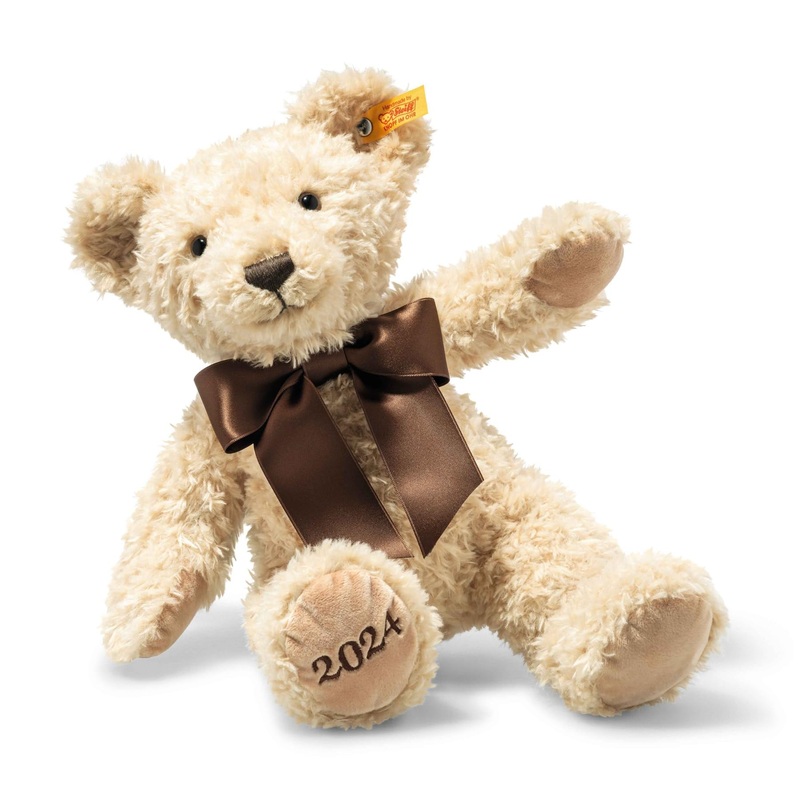 Steiff Cozy Year Bear 2024, 13' Plush Toy