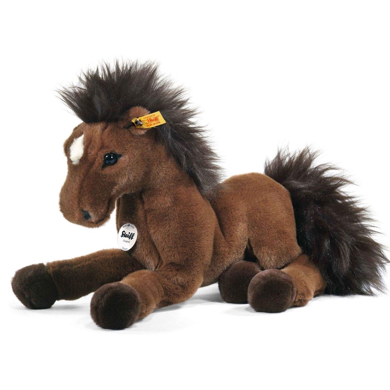Steiff Hanno Dangling Hanoverian Plush, Brown