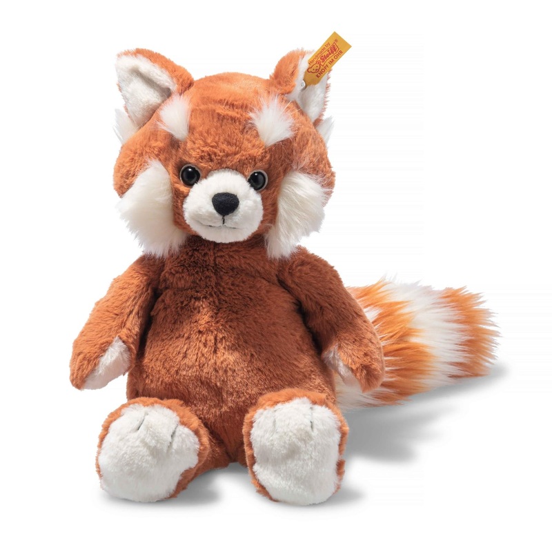 Steiff Soft Cuddly Friends Benji Red Panda, 11' Plush Toy