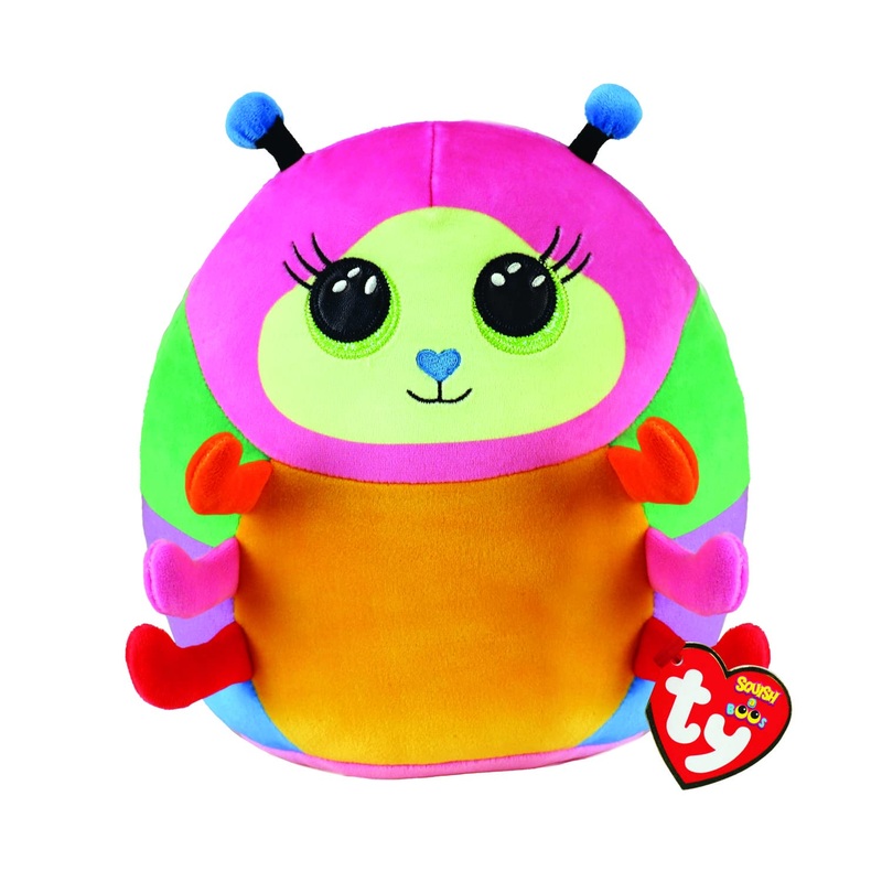 Ty Toys Squish A Boo Caterpillar Nessa - 20 Cm, Multicolor (2009308)