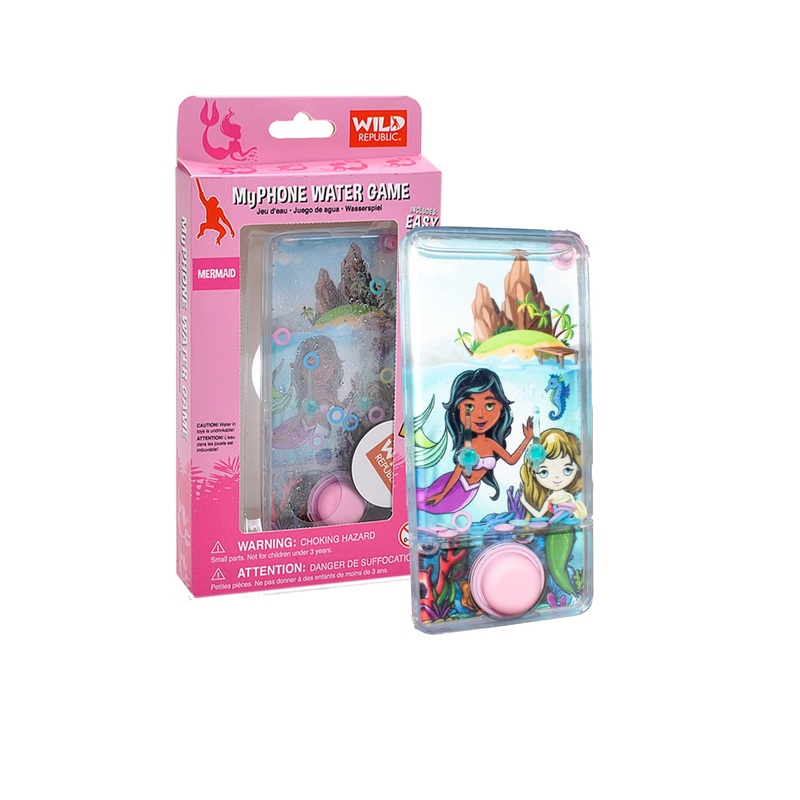 Wild Republic My Phone Water Game Mermaid Design, Gift For Kids, Great For Hours Of Independent Play, 8'