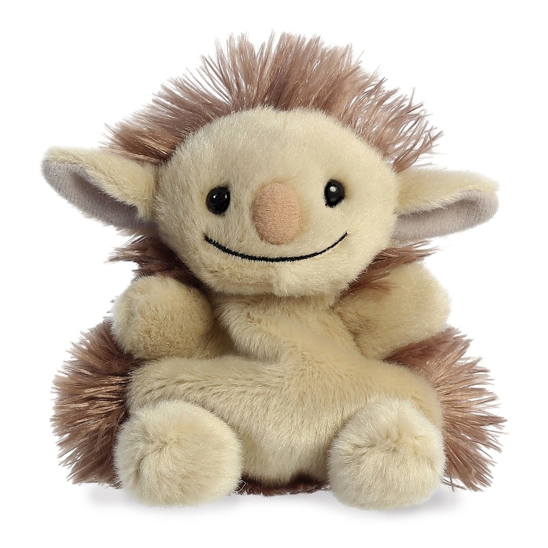 Aurora Adorable Palm Pals Flick Pukwudgie Stuffed Animal - Pocket-Sized Play - Collectable Fun - Brown 5 Inches