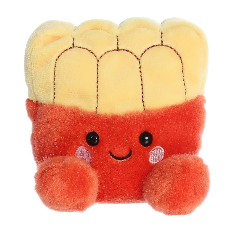 Aurora Adorable Palm Pals Frenchy Fries Stuffed Animal - Pocket-Sized Play - Collectable Fun - Yellow 5 Inches