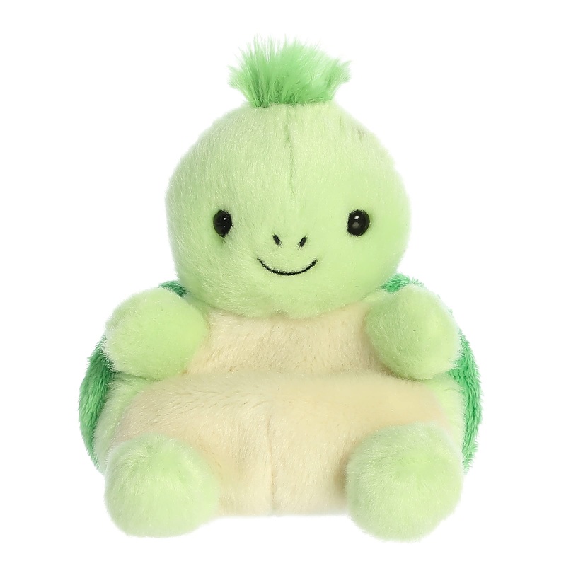 Aurora Adorable Palm Pals Tiny Turtle Stuffed Animal - Pocket-Sized Play - Collectable Fun - Green 5 Inches