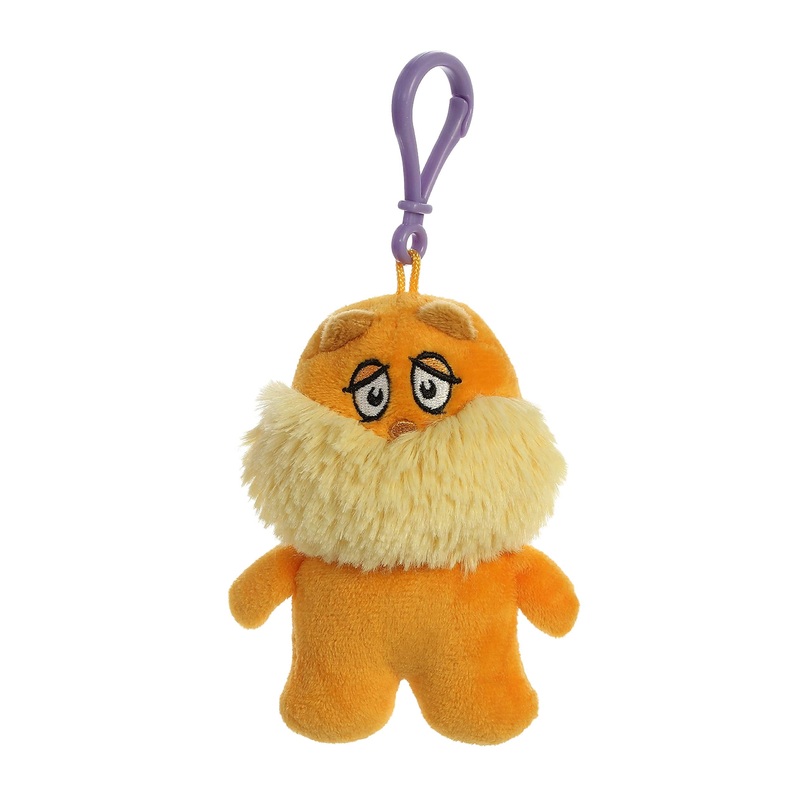 Aurora Whimsical Dr. Seuss The Lorax Stuffed Animal - Magical Storytelling - Literary Inspiration - Orange 4 Inches